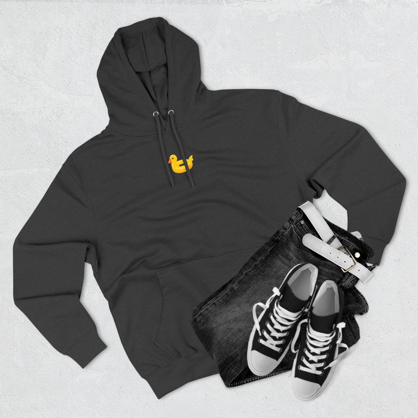 Cute Duckling Swimming Float Hoodie