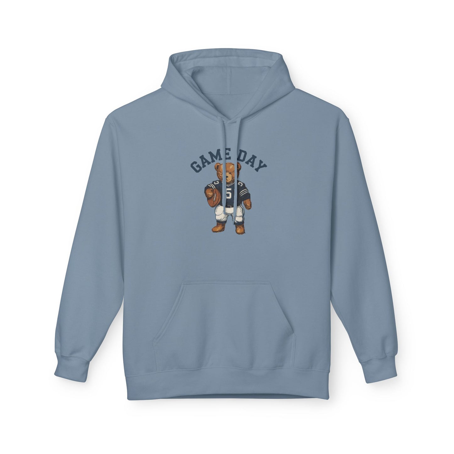 Cute Bear Game Day Football Hoodie