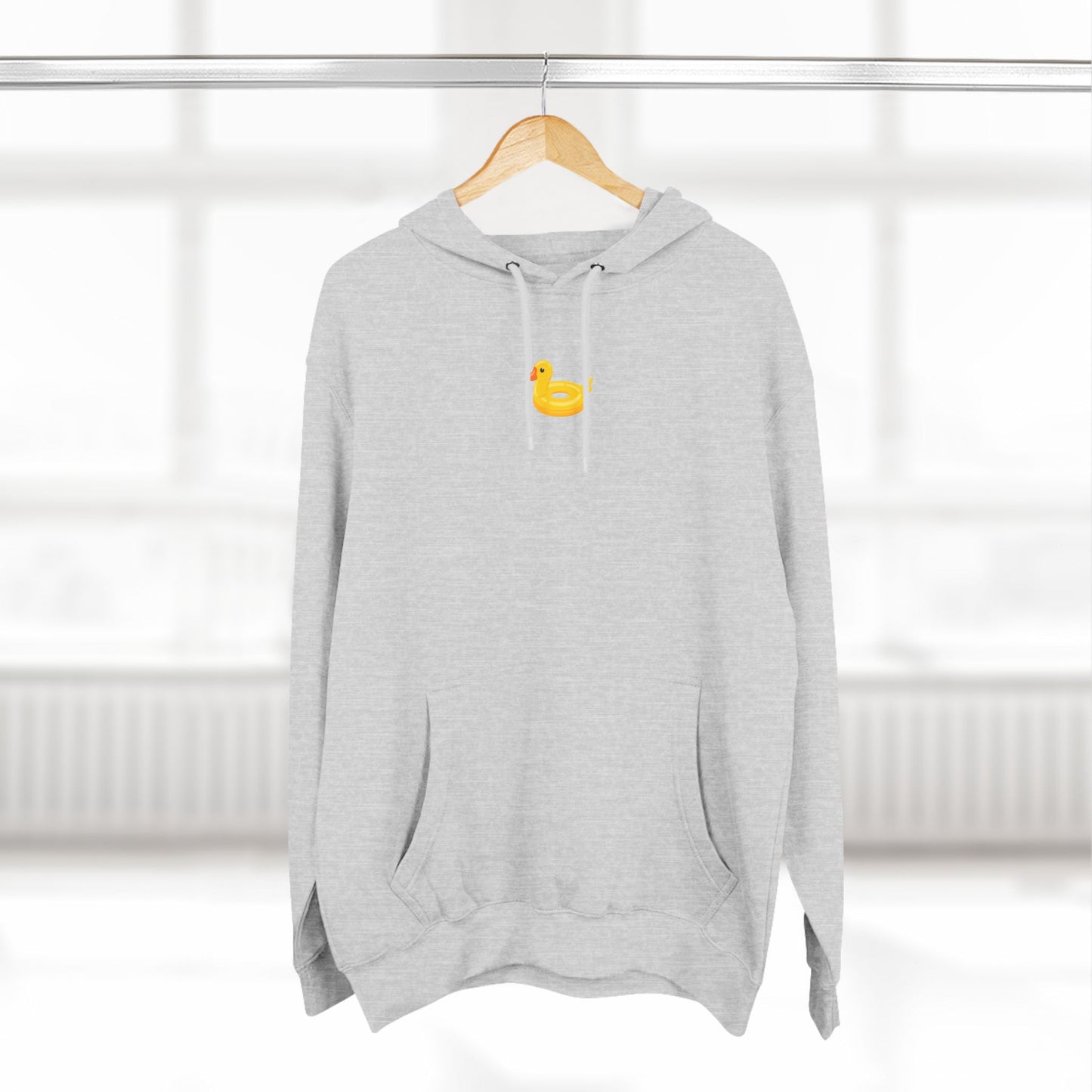 Cute Duckling Swimming Float Hoodie