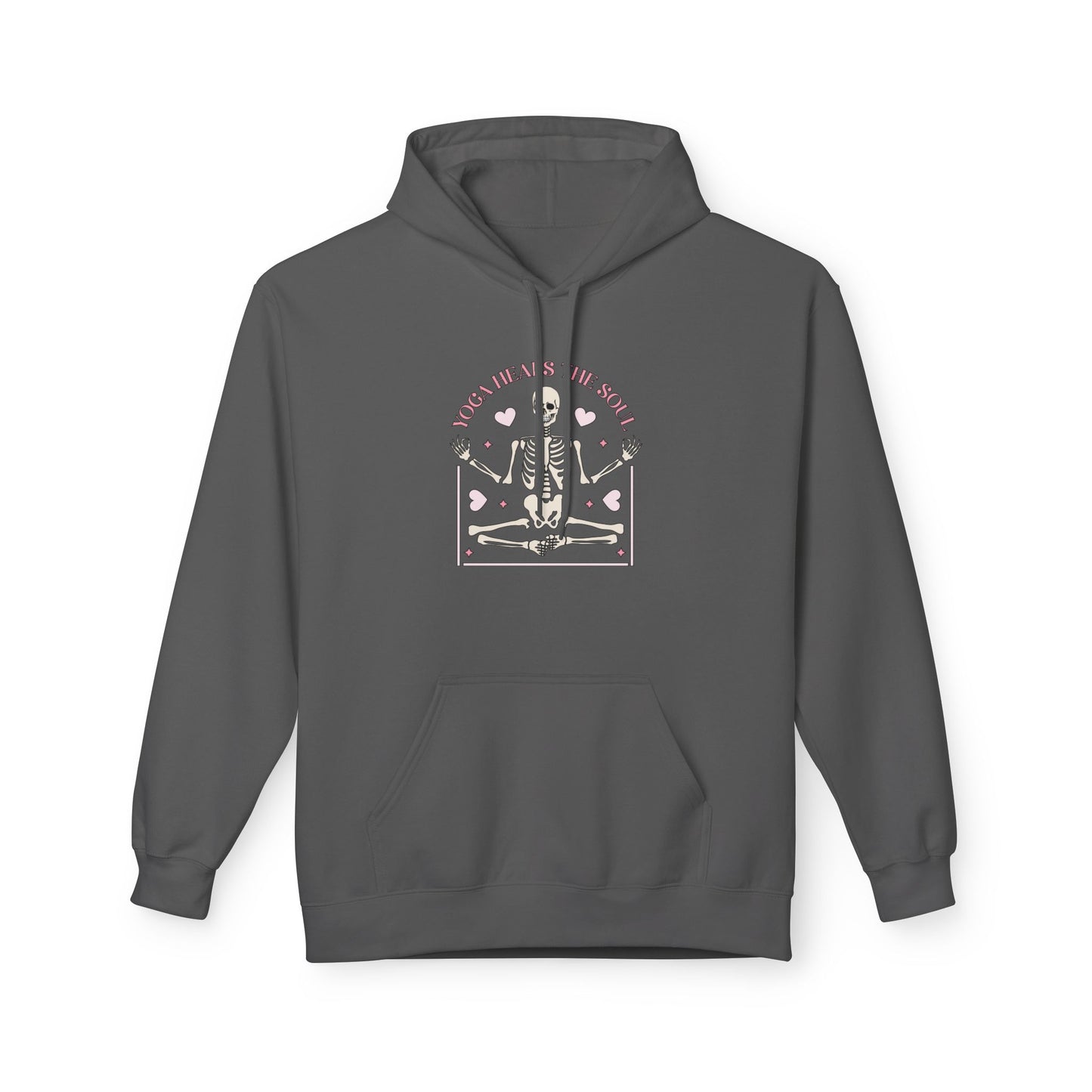 Yoga Heals the Soul Skeleton Hoodie