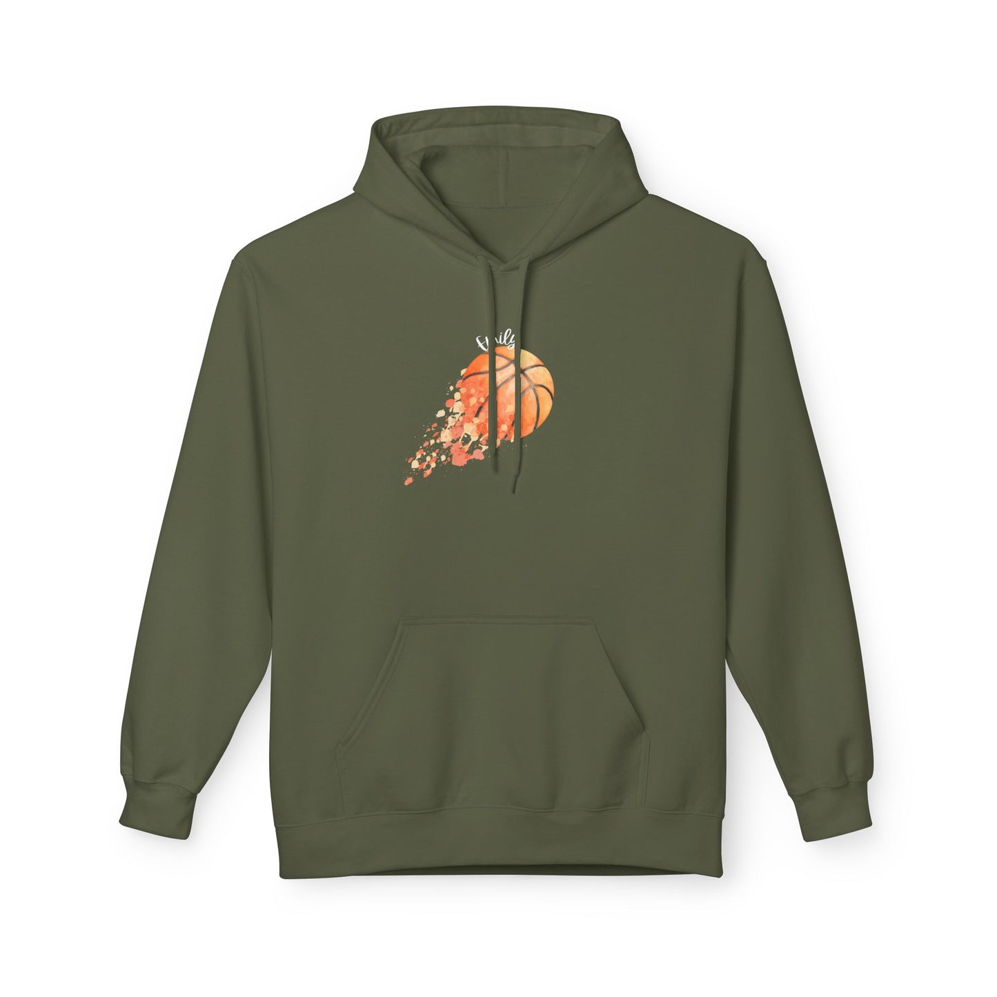 Personalized Name Basketball Shoot Hoodie
