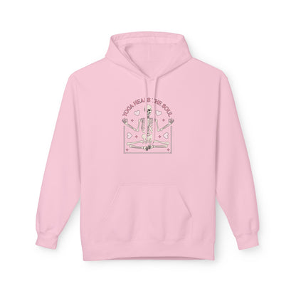 Yoga Heals the Soul Skeleton Hoodie