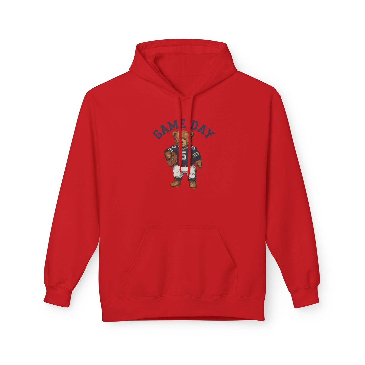 Cute Bear Game Day Football Hoodie