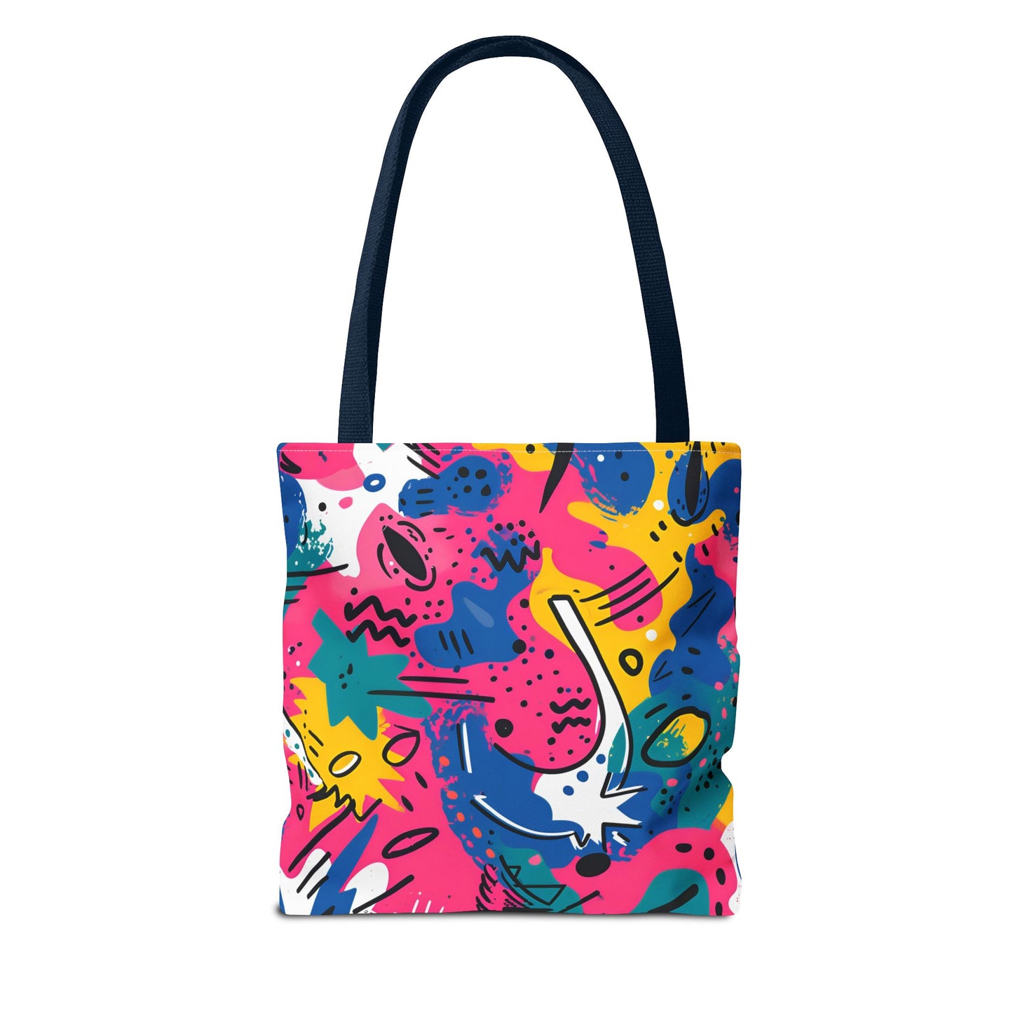Fun Workout Day Fitness Mode All Day Everyday Tote Bag comic background