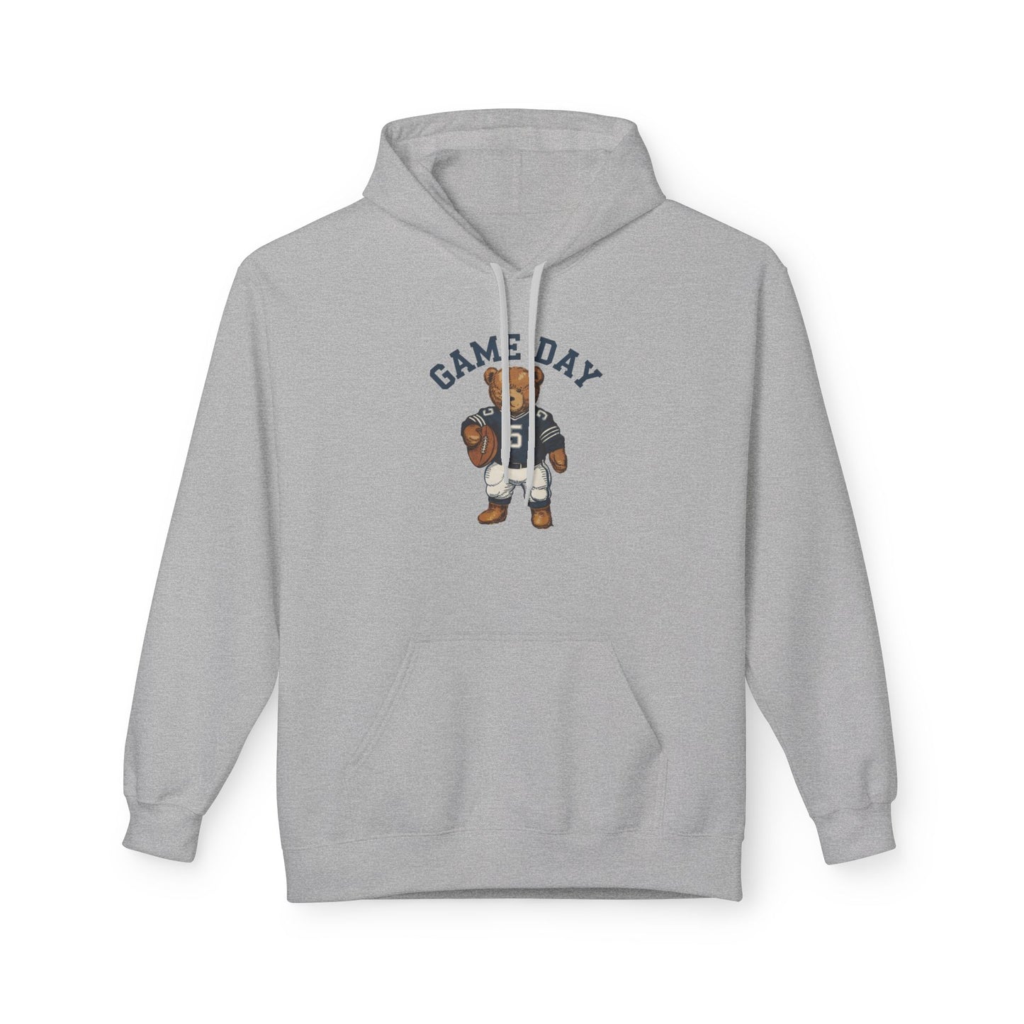Cute Bear Game Day Football Hoodie