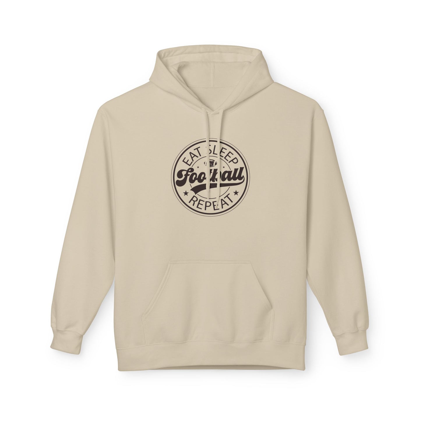Classic Eat Sleep Football Repeat Hoodie