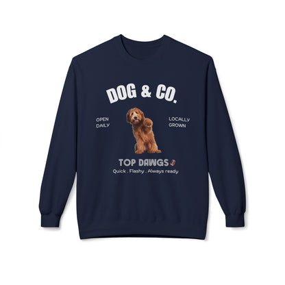 Dog & Co. Top Dawgs Sweatshirt | Football | 3 dog designs choice