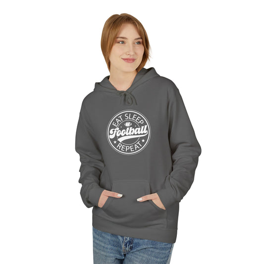 Classic Eat Sleep Football Repeat Hoodie