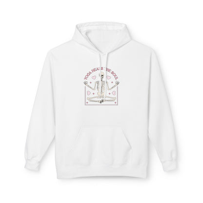 Yoga Heals the Soul Skeleton Hoodie