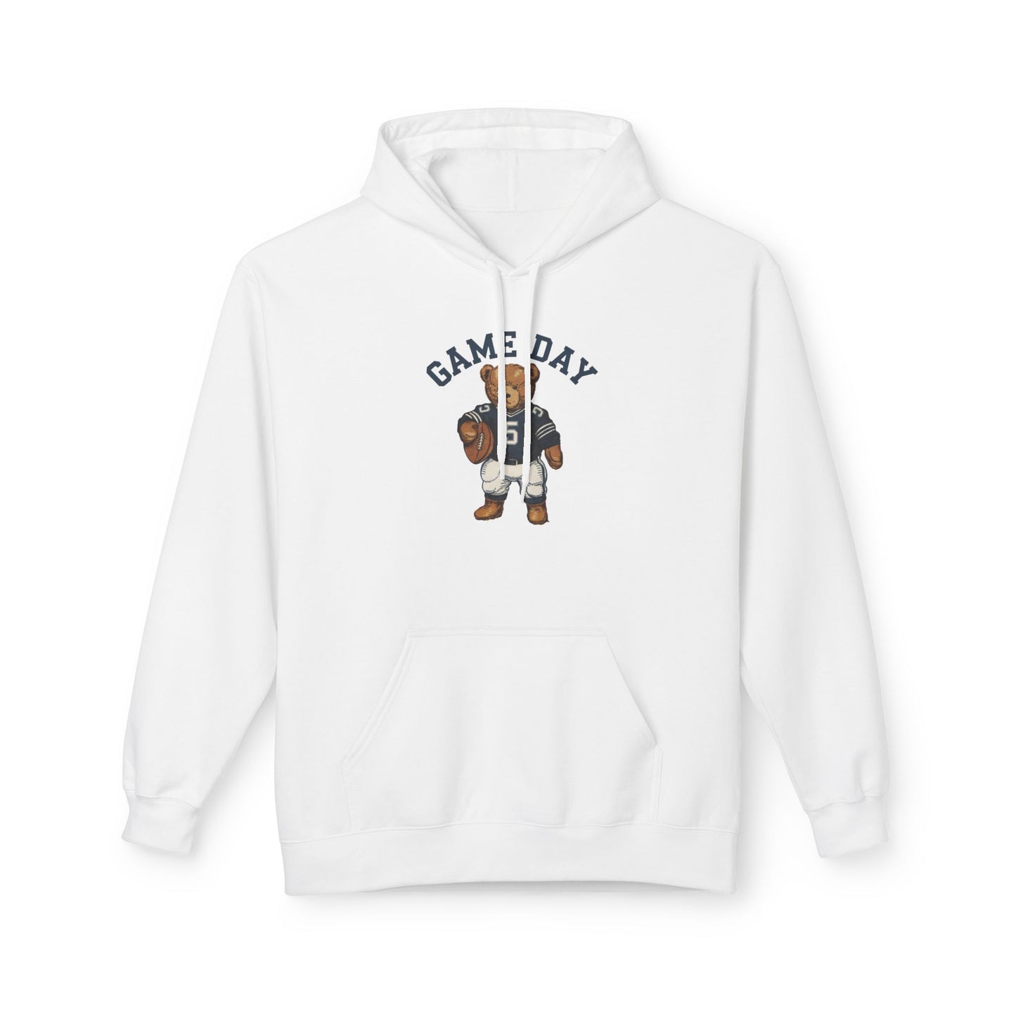 Cute Bear Game Day Football Hoodie