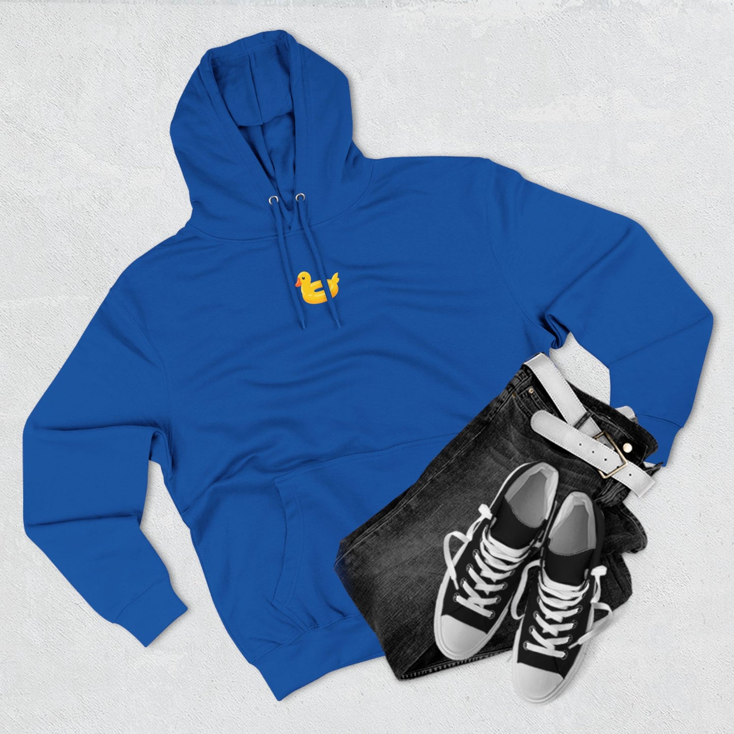 Cute Duckling Swimming Float Hoodie
