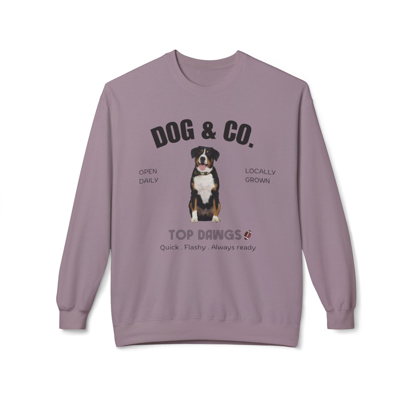 Dog & Co. Top Dawgs Sweatshirt | Football | 3 dog designs choice