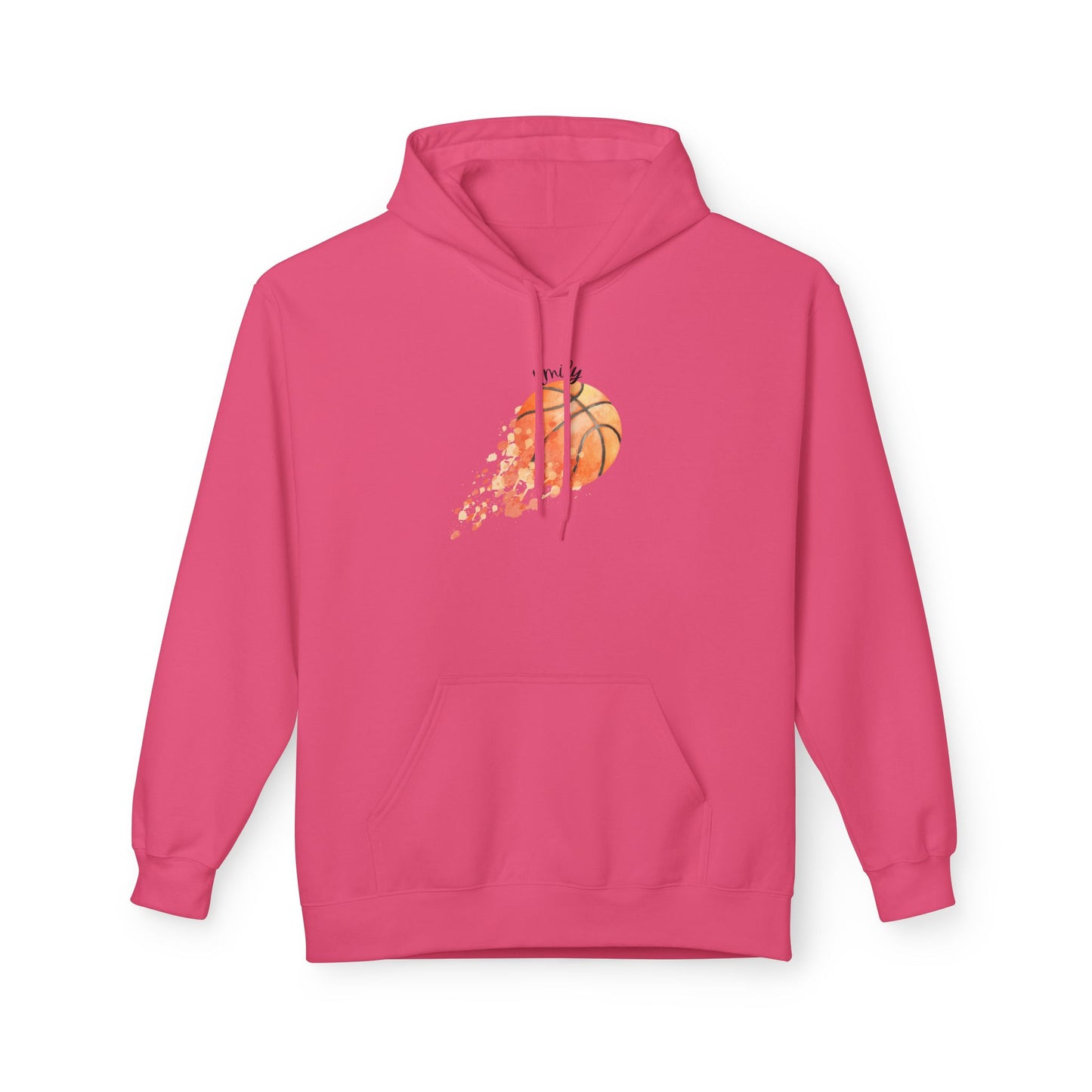 Personalized Name Basketball Shoot Hoodie
