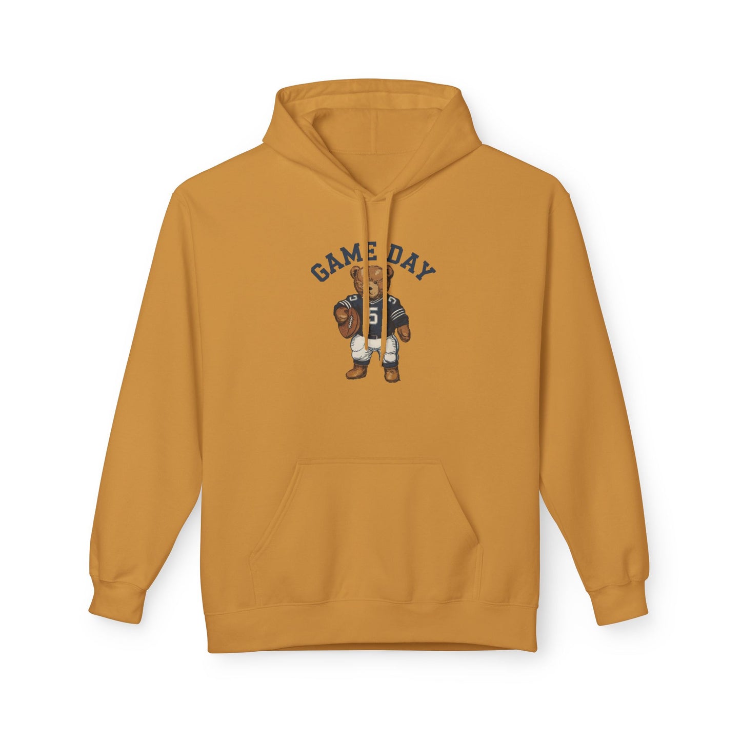 Cute Bear Game Day Football Hoodie