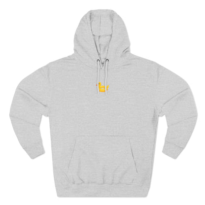 Cute Duckling Swimming Float Hoodie