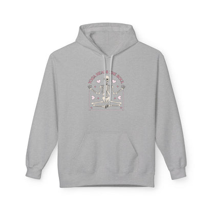Yoga Heals the Soul Skeleton Hoodie