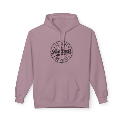 Classic Eat Sleep Football Repeat Hoodie