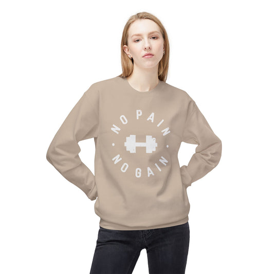 No Pain No Gain Dumbbell Sweatshirt