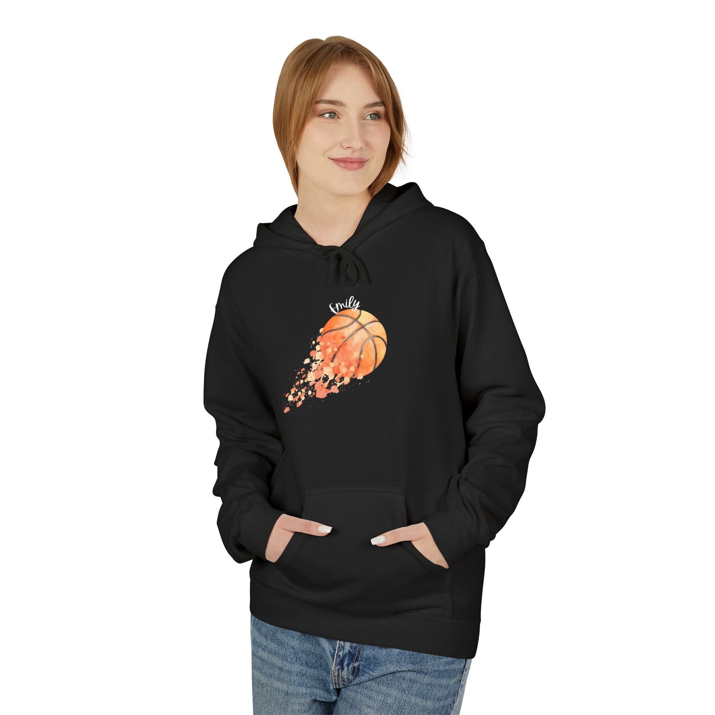 Personalized Name Basketball Shoot Hoodie