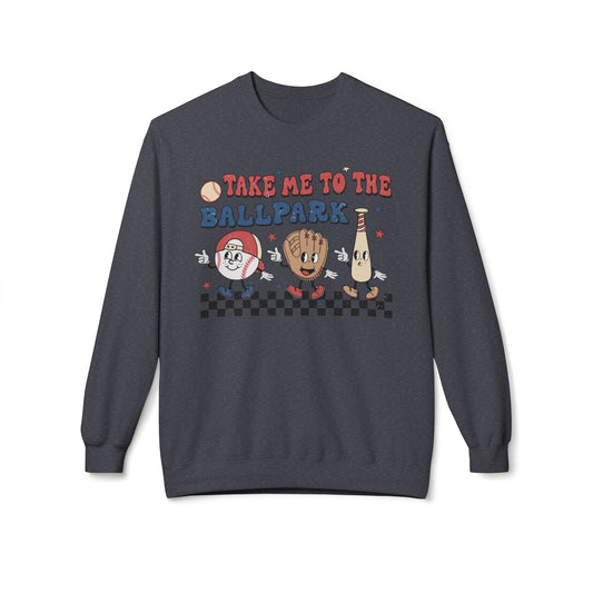 Take'Me to the BallPark Baseball Sweatshirt
