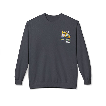 Personalized Sporty Bunny 🏆🐰 Sweatshirt