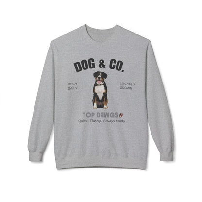 Dog & Co. Top Dawgs Sweatshirt | Football | 3 dog designs choice