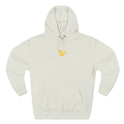 Cute Duckling Swimming Float Hoodie