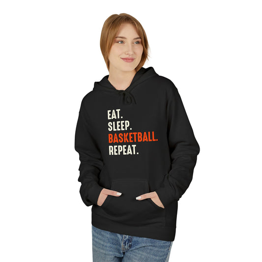 Eat Sleep Basketball Repeat Hoodie