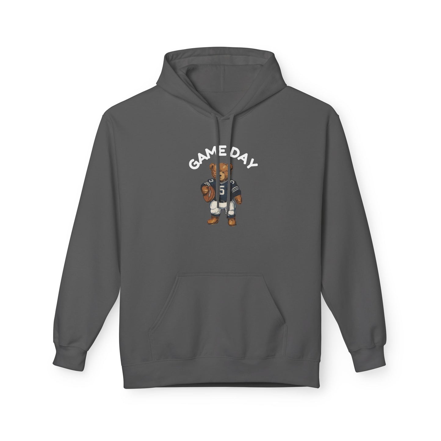 Cute Bear Game Day Football Hoodie