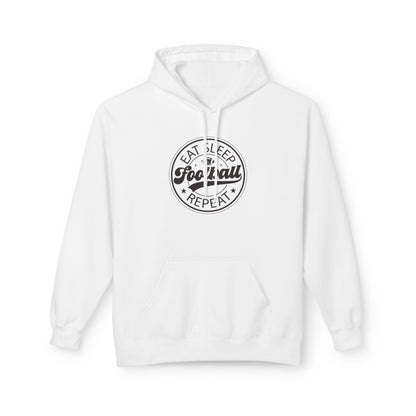 Classic Eat Sleep Football Repeat Hoodie
