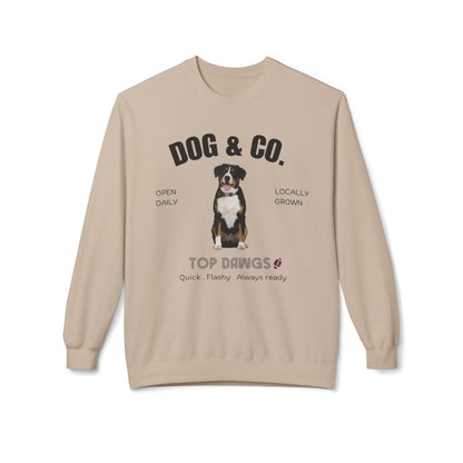 Dog & Co. Top Dawgs Sweatshirt | Football | 3 dog designs choice
