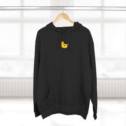 Cute Duckling Swimming Float Hoodie