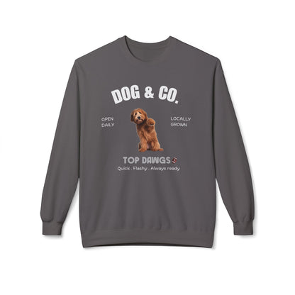 Dog & Co. Top Dawgs Sweatshirt | Football | 3 dog designs choice