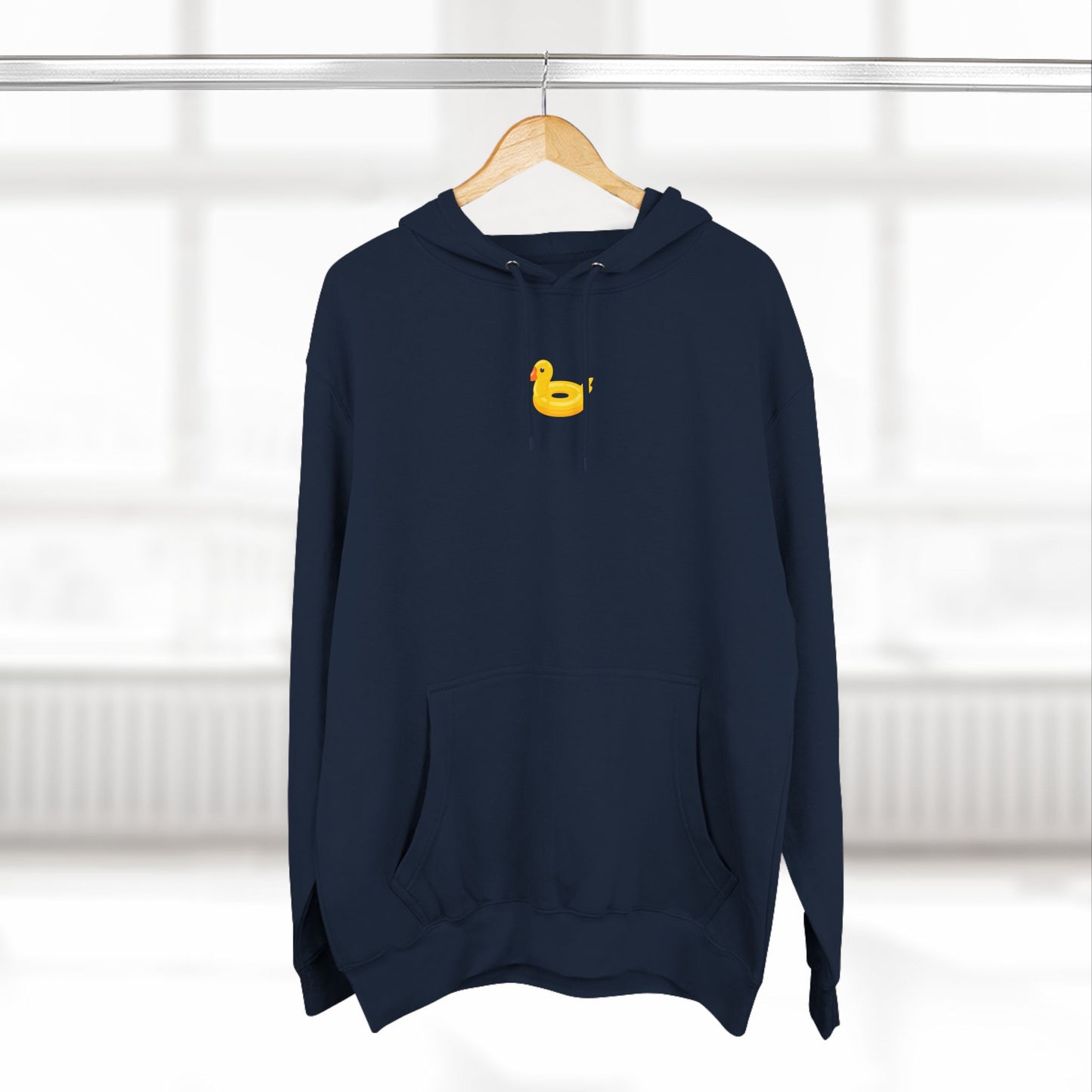 Cute Duckling Swimming Float Hoodie