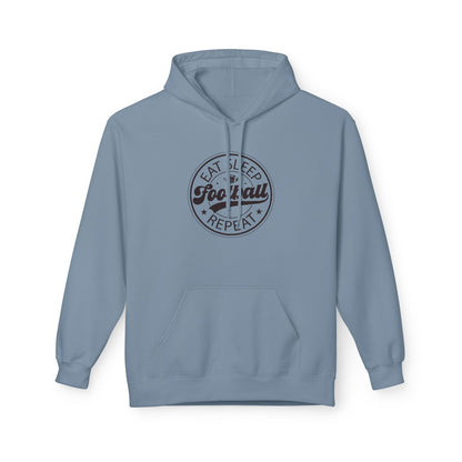 Classic Eat Sleep Football Repeat Hoodie