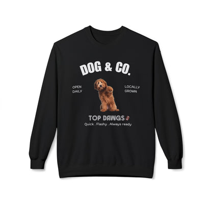 Dog & Co. Top Dawgs Sweatshirt | Football | 3 dog designs choice