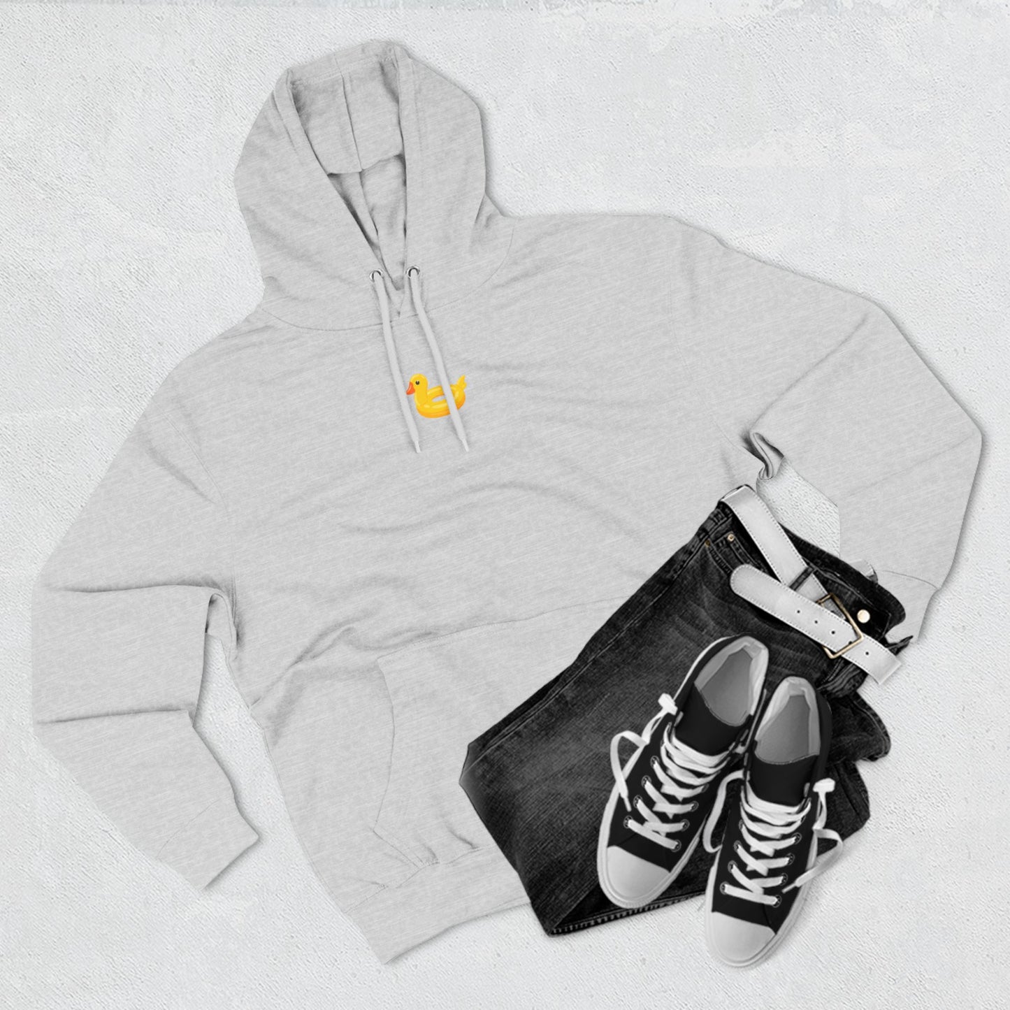 Cute Duckling Swimming Float Hoodie