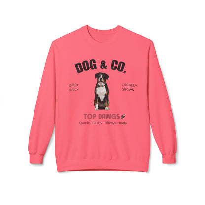 Dog & Co. Top Dawgs Sweatshirt | Football | 3 dog designs choice