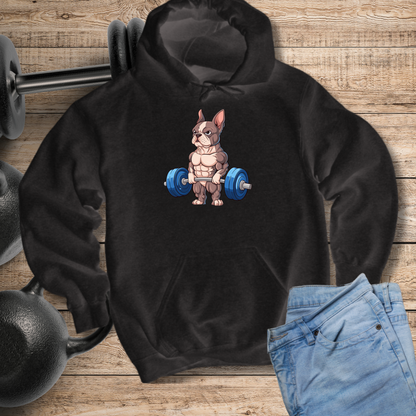 French Bulldog Weightlifting Memes Deadlift Hoodie