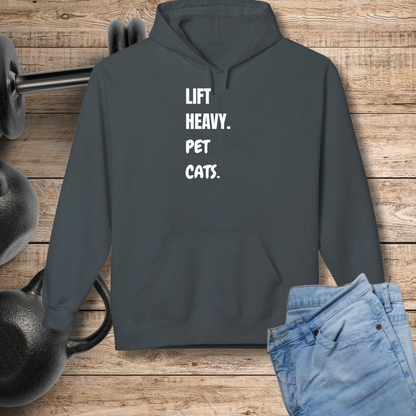 Lift Heavy Pet Cats Hoodie