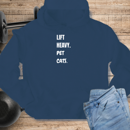 Lift Heavy Pet Cats Hoodie