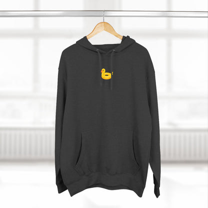Cute Duckling Swimming Float Hoodie