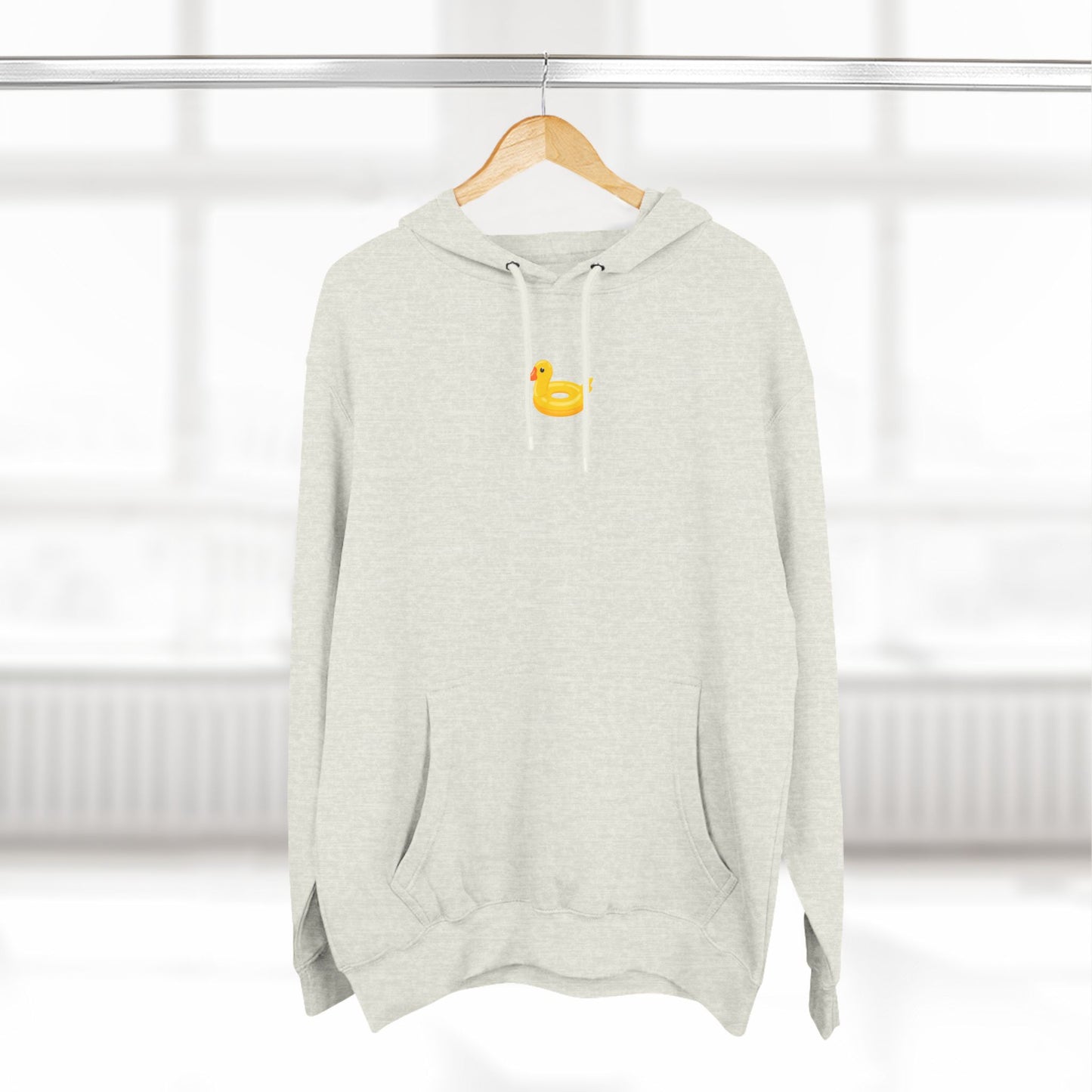 Cute Duckling Swimming Float Hoodie