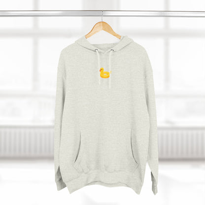 Cute Duckling Swimming Float Hoodie