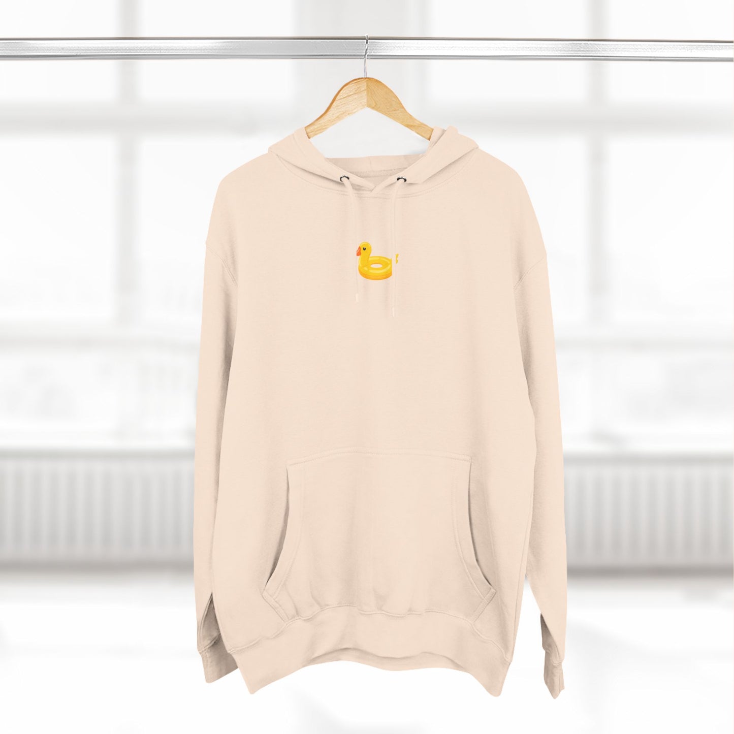 Cute Duckling Swimming Float Hoodie