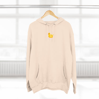 Cute Duckling Swimming Float Hoodie