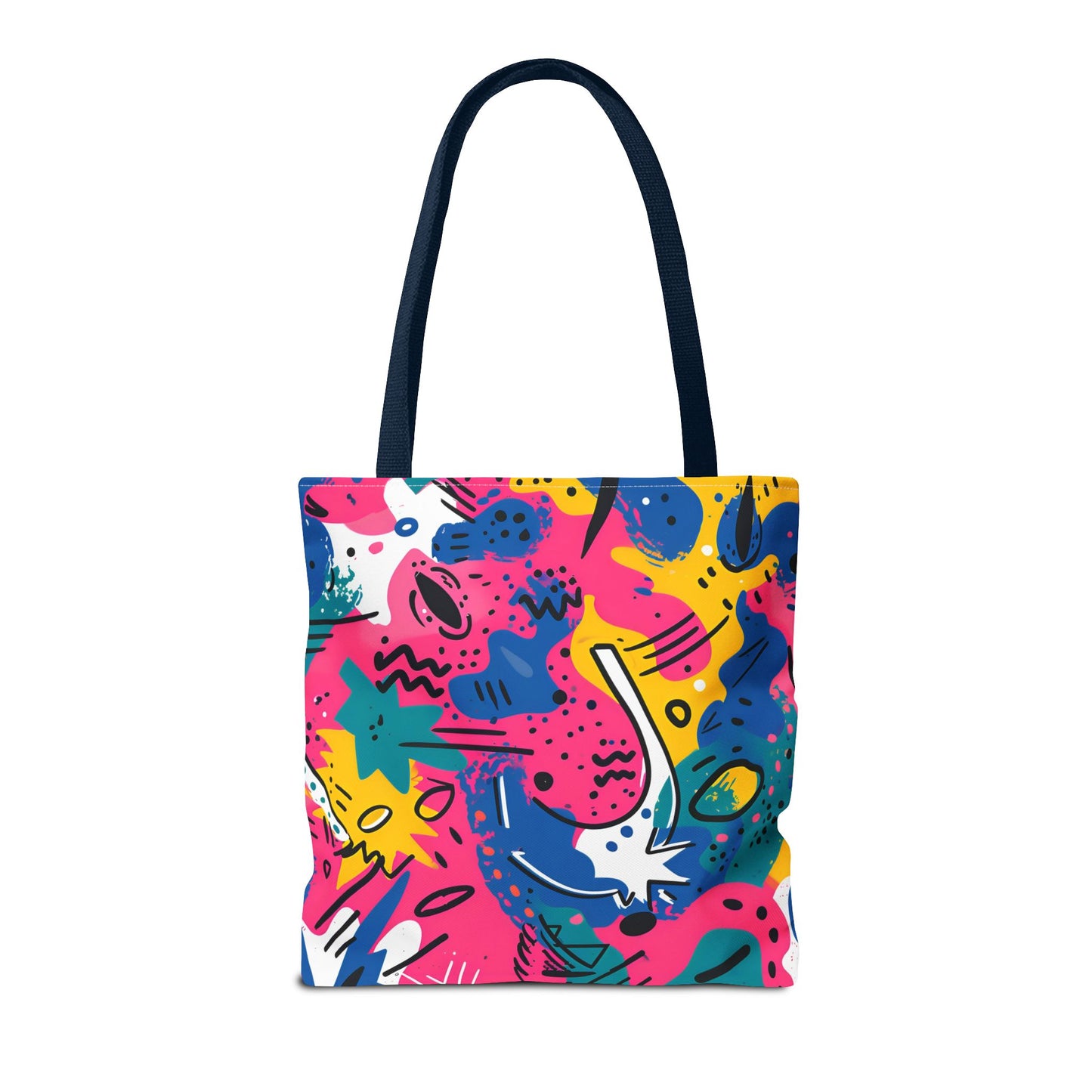Fun Workout Day Fitness Mode All Day Everyday Tote Bag comic background