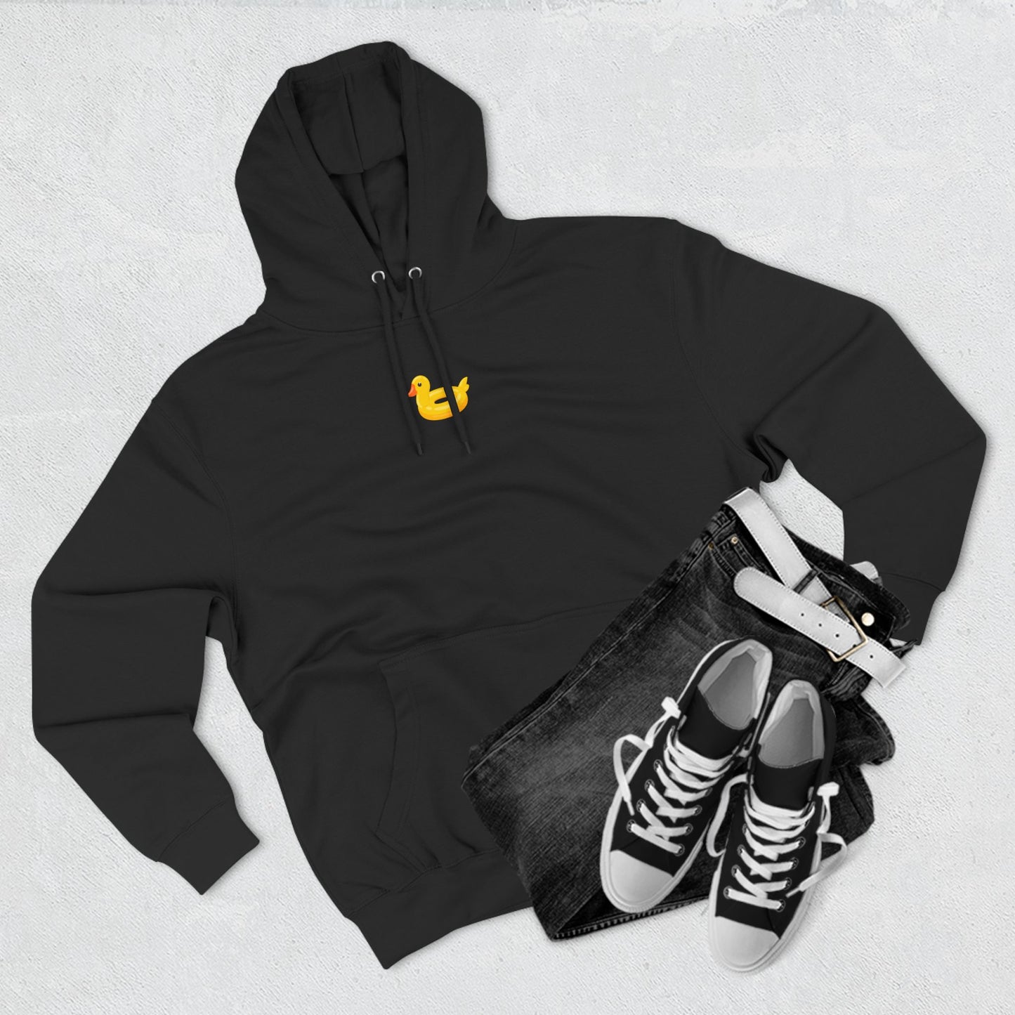 Cute Duckling Swimming Float Hoodie