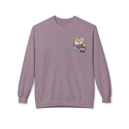 Personalized Sporty Bunny 🏆🐰 Sweatshirt