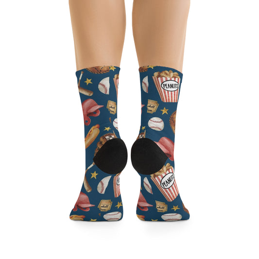 Basement Stadium Dark Blue Socks